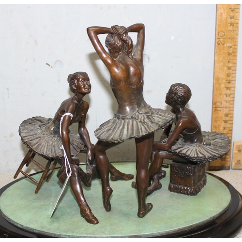 1602 - A Benson Landes (1927-2013), limited edition bronze sculpture entitled 