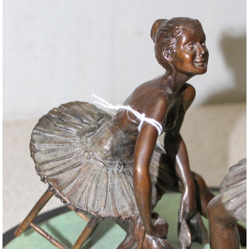 1602 - A Benson Landes (1927-2013), limited edition bronze sculpture entitled 