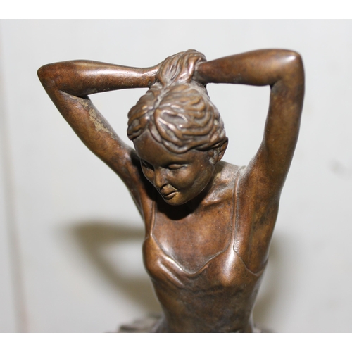 1602 - A Benson Landes (1927-2013), limited edition bronze sculpture entitled 