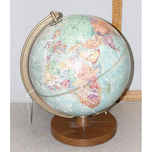 655 - A vintage Replogle table globe, undated but likely c.1970