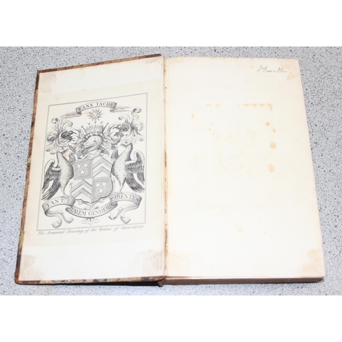 552 - M. Tullii Ciceronis Opera Omnia by Jo. Augusti Ernesti, 6 half leather bound volumes published c.182... 