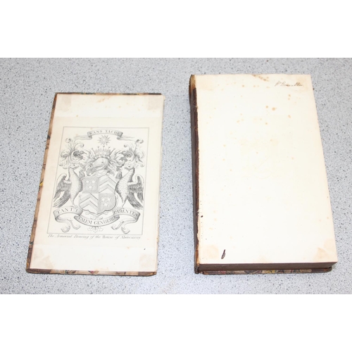 552 - M. Tullii Ciceronis Opera Omnia by Jo. Augusti Ernesti, 6 half leather bound volumes published c.182... 