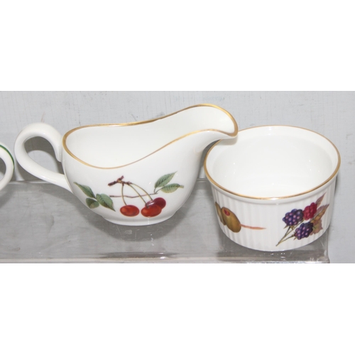 1819 - Large qty of Royal Worcester Evesham & St Michael Ashberry pattern ceramics to include teacups, sauc... 