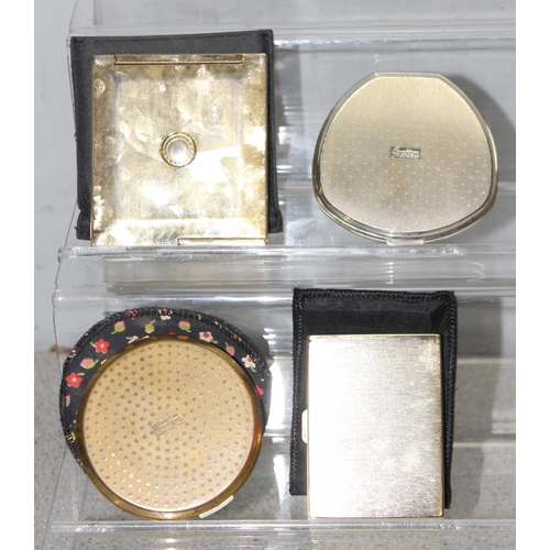 1625 - 4 vintage compacts to include a Stratton example