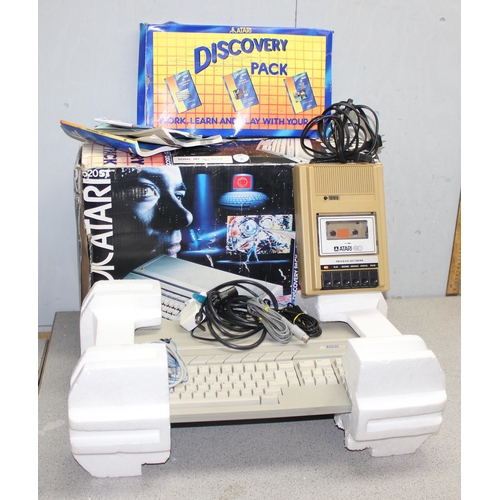 1531 - Boxed Atari 520ST computer & Atari 410 program recorder