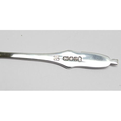 1058 - A solid silver Queen Elizabeth II silver letter opener, Sheffield 1977 by Cooper Brothers & Sons Ltd... 