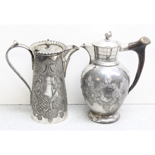 1059 - Qty of assorted antique and later silver plated items and other metalware, approx 3.25kg gross