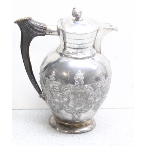 1059 - Qty of assorted antique and later silver plated items and other metalware, approx 3.25kg gross