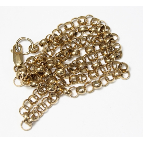 Gold chain hot sale marked 375