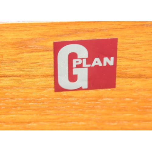 113 - Nest of 3 retro G-Plan tables, with label