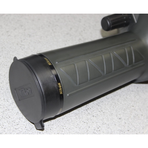 653 - Nikon field spotting scope, seemingly no model number, 20x zoom, in case