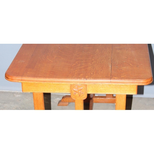 68 - Jack Berry of Wallingford, a bespoke made mid 20th century light oak hall table with decorative shap... 