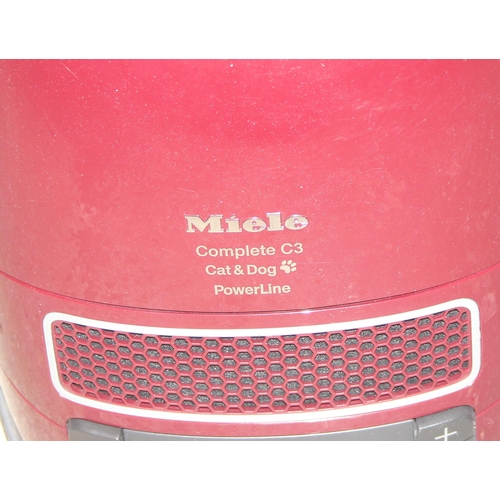 Miele Complete C3 Cat & Dog vacuum cleaner with attachments