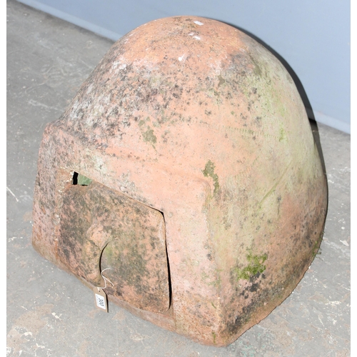 300 - An extremely rare complete Cornish Clome or Cloam oven with removable clay door, likely 19th century... 