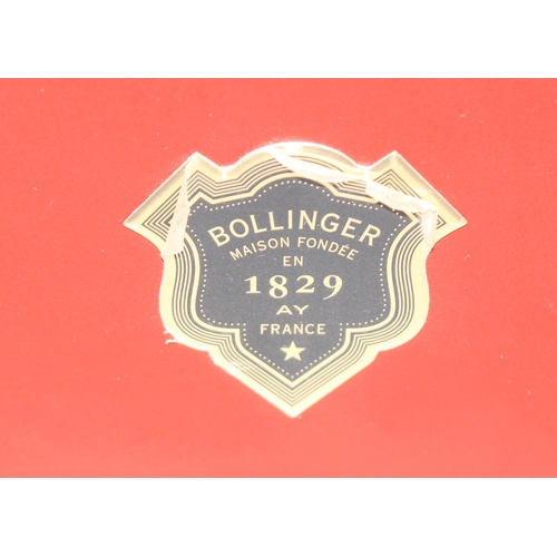 1613 - Large boxed Jeroboam Bollinger display champagne bottle