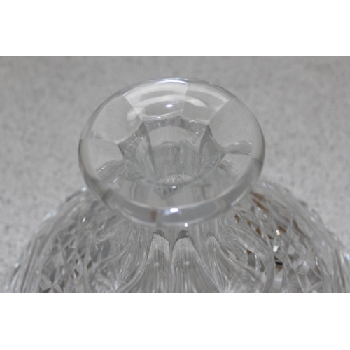 1616 - Royal Brierly crystal ship decanter, approx 27cm tall