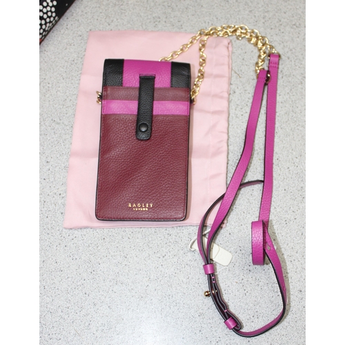 206 - Assorted Radley items to incl handbag and umbrella