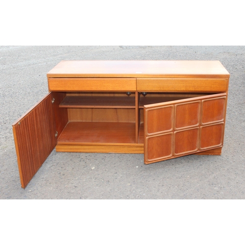 149 - A retro McIntosh sideboard or display cabinet, approx 120cm wide x 43cm deep x 193cm tall