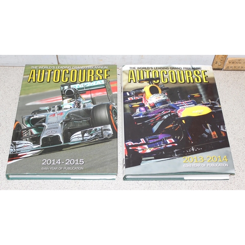 715 - 2 Autocourse Grand Prix annuals for the 2013-14 & 2014-15 seasons