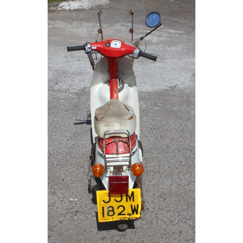 711 - A vintage Suzuki FS50X scooter or moped, for parts