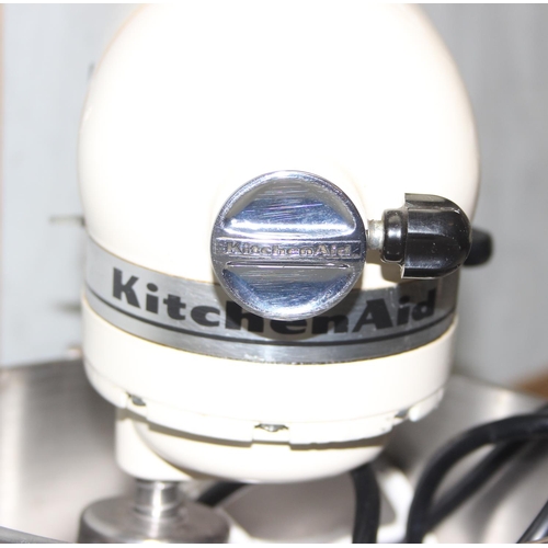 1700 - KitchenAid food mixer in cream colour - model KSM90