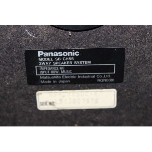 761A - Panasonic double cassette CD receiver, model SA-CH55