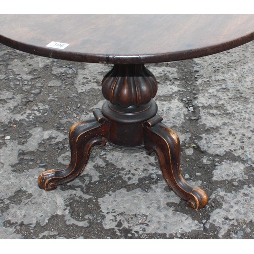 89 - Edwardian side table, approx 61cm W x 39cm D x 60cm H, a barley twist standard lamp, round top low t... 