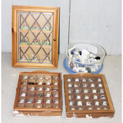 1047A - A large qty of assorted silver plated collectors spoons, spoon display racks, and assorted collector... 