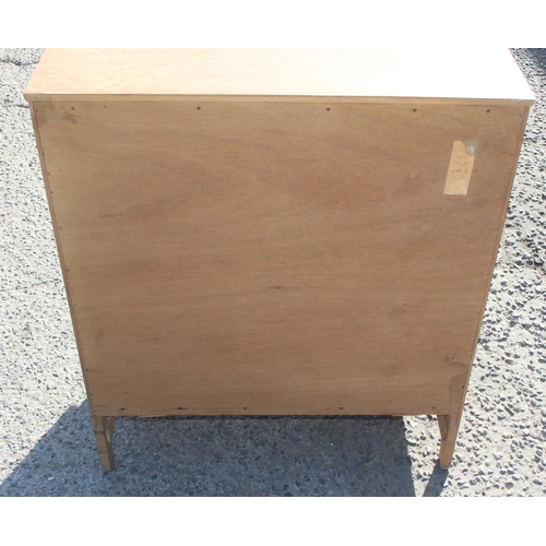 151 - A retro Lebus 4 drawer chest of drawers, approx 78cm wide x 43cm deep x 90cm tall