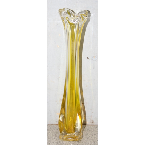 1800 - 4 retro art glass vases in the style of Murano