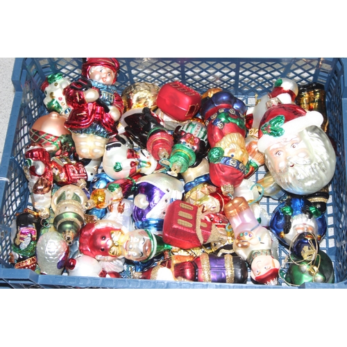 1812 - 2 trays of Christmas tree decorations believed to be by Thomas Pacconi Classics