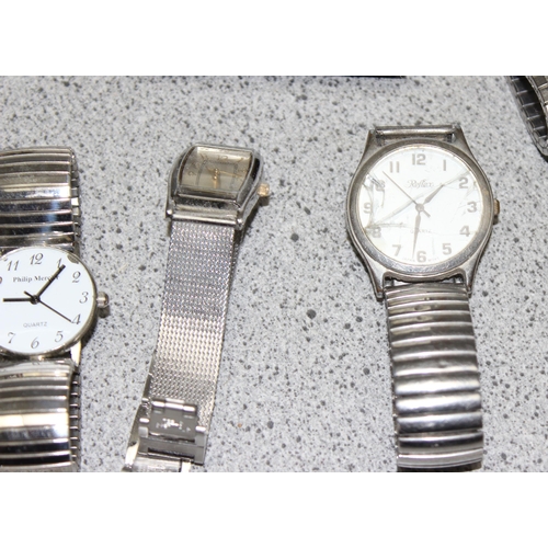 1305 - Qty of watches to incl Timex, Rotary and a Smiths pocket watch