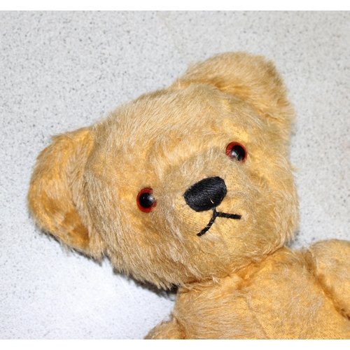 1502 - Vintage teddy bear, approx 45cm tall