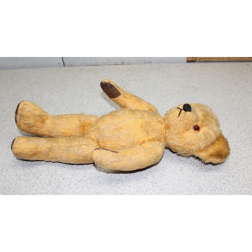 1502 - Vintage teddy bear, approx 45cm tall