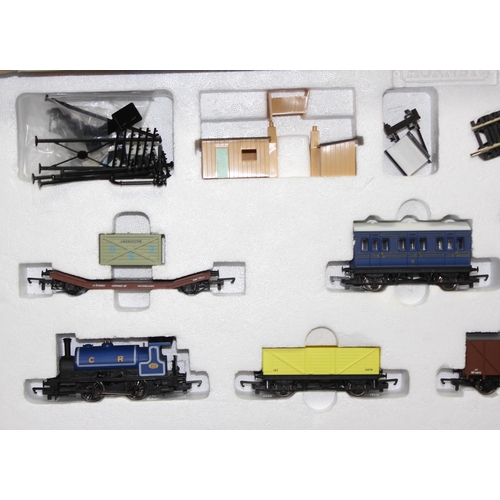 1509 - Boxed Hornby OO gauge The Blue Highlander toy train engine set