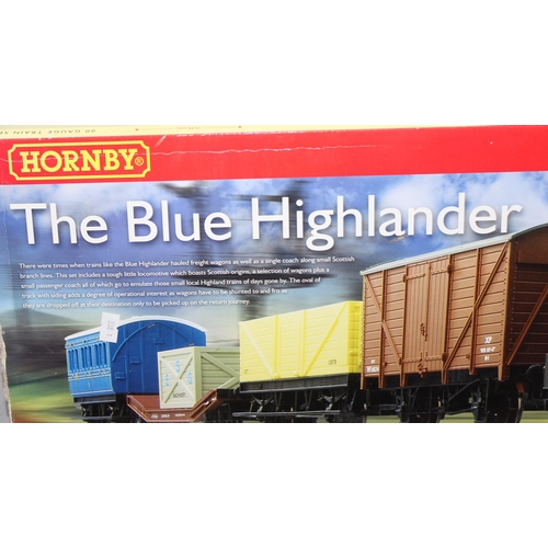 1509 - Boxed Hornby OO gauge The Blue Highlander toy train engine set