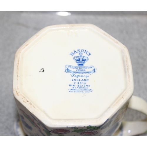 1756 - Qty of Masons 'Regency' pattern china