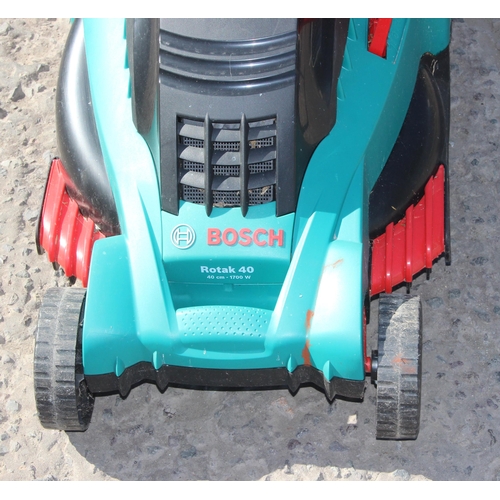 310 - Bosch Rotak 40 electric lawn mower