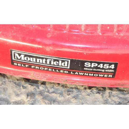 337 - Mountfield SP454 petrol lawn mower