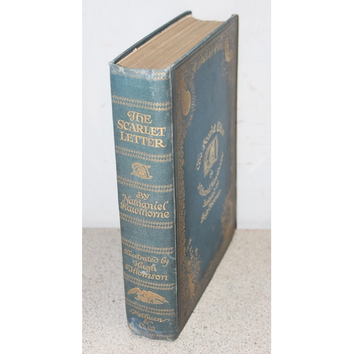 553 - The Scarlet Letter by Nathaniel Hawthorne, Illustrated by Hugh Thompson. Printed by Morison and Gibb... 