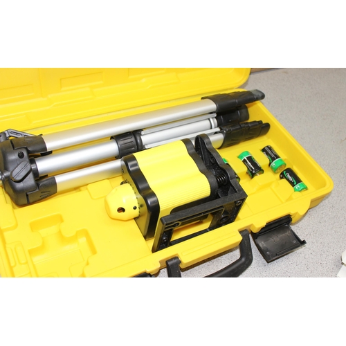 803 - Rotary laser level kit in box