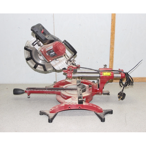 827 - Einhell table chop saw model number TC.SM 2131 dual