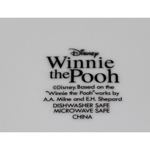 1835 - 2 x Boxed Winnie the Pooh 12 piece dinner sets, each box contains 4 x large plates, 4 x small plates... 