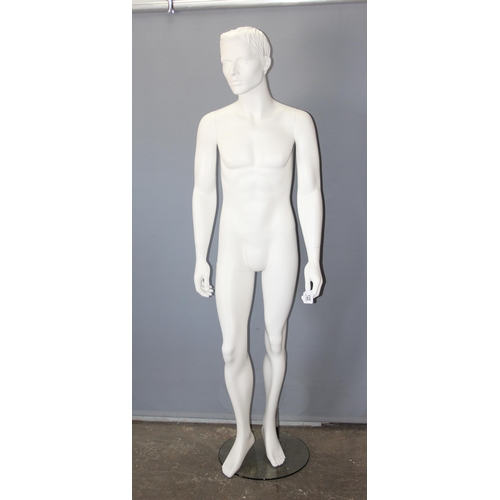 122 - A full size male shop display mannequin