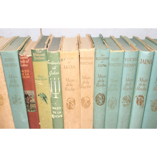 525 - Qty of Vintage hardback books by Mazo de la Roche