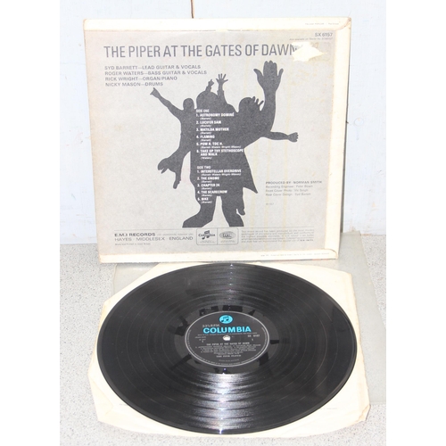 606 - LP vinyl record: 1967 Pink Floyd album 'The Piper at the Gates of Dawn', mono SX 6157, EMI Records