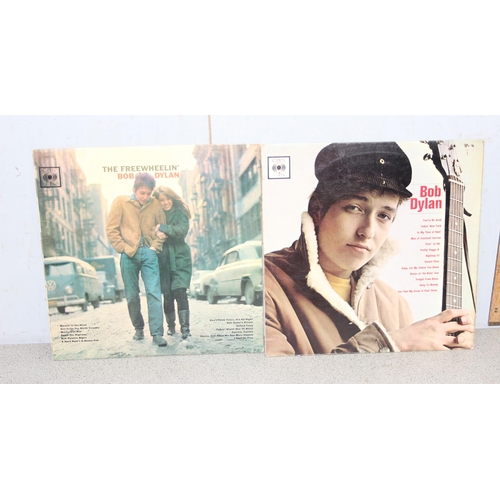 609 - 8 Bob Dylan LP vinyl records, to incl Highway 61 Revisited (mono), Bringing It All Back Home, The Fr... 