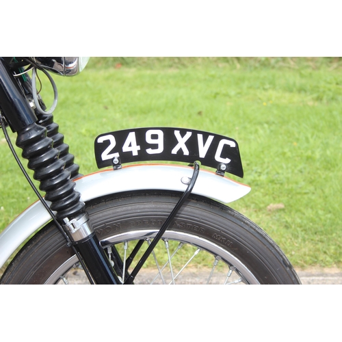 700 - 1961 Triumph Bonneville T120R Motorcycle, restored in 2018 and only 250 miles since, matching frame ... 