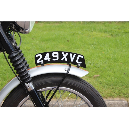 700 - 1961 Triumph Bonneville T120R Motorcycle, restored in 2018 and only 250 miles since, matching frame ... 