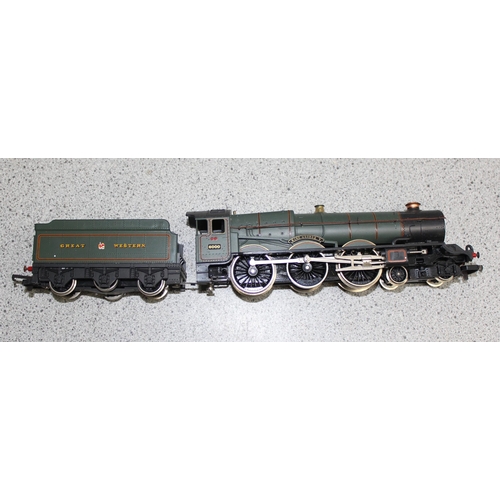 1540 - 2 boxed scale OO gauge model trains to incl Lima Great Western King George V 6000 and Airfix Railway... 